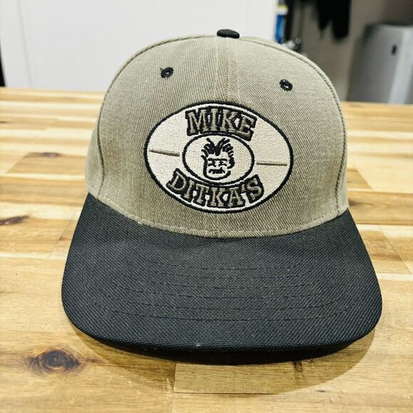 Vtg Mike Ditkas Restaurant Strapback Hat Chicago Bears Head Coach Slazenger Golf - Picture 1 of 7